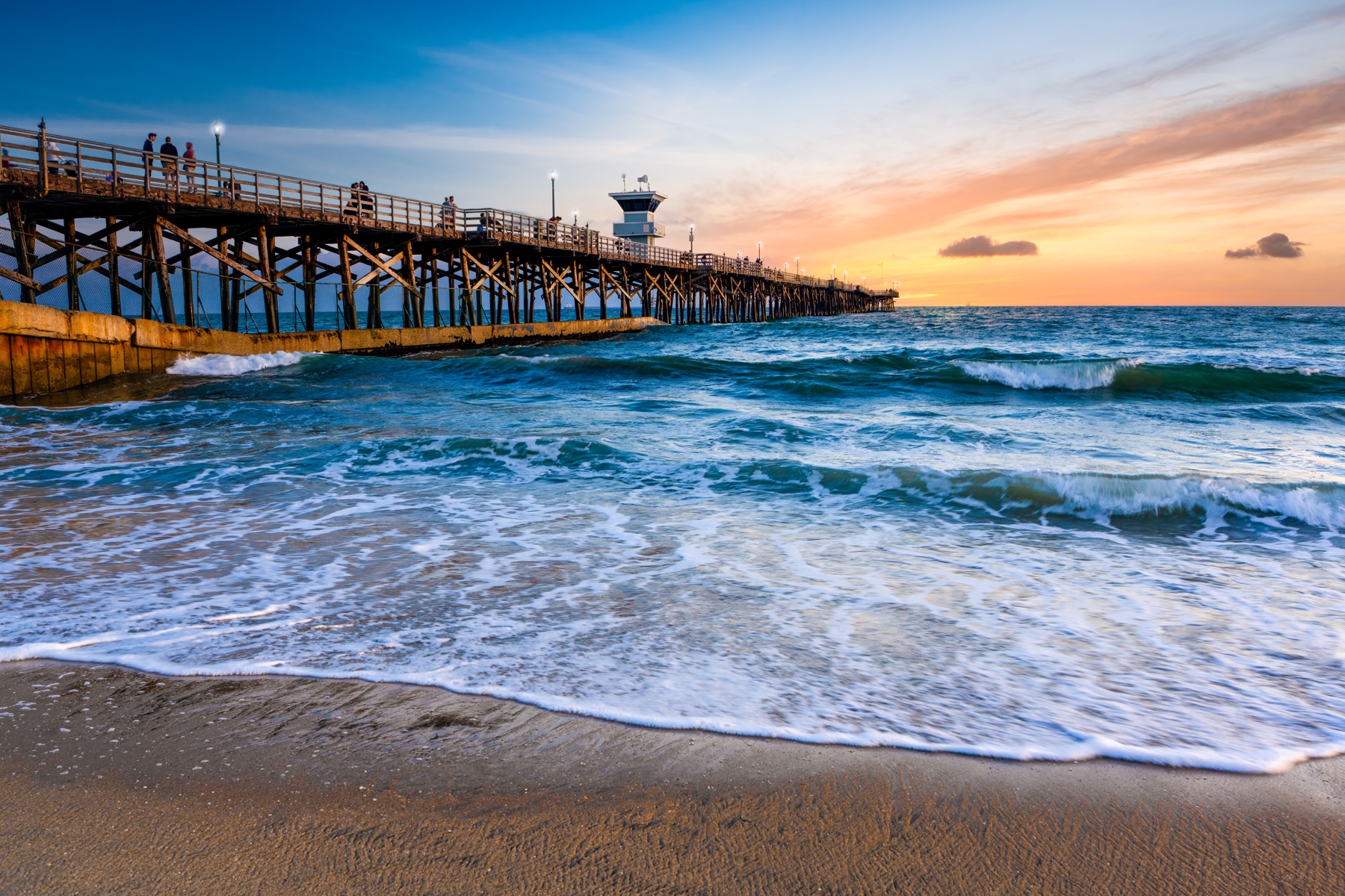 Seal Beach Pier print giveaway